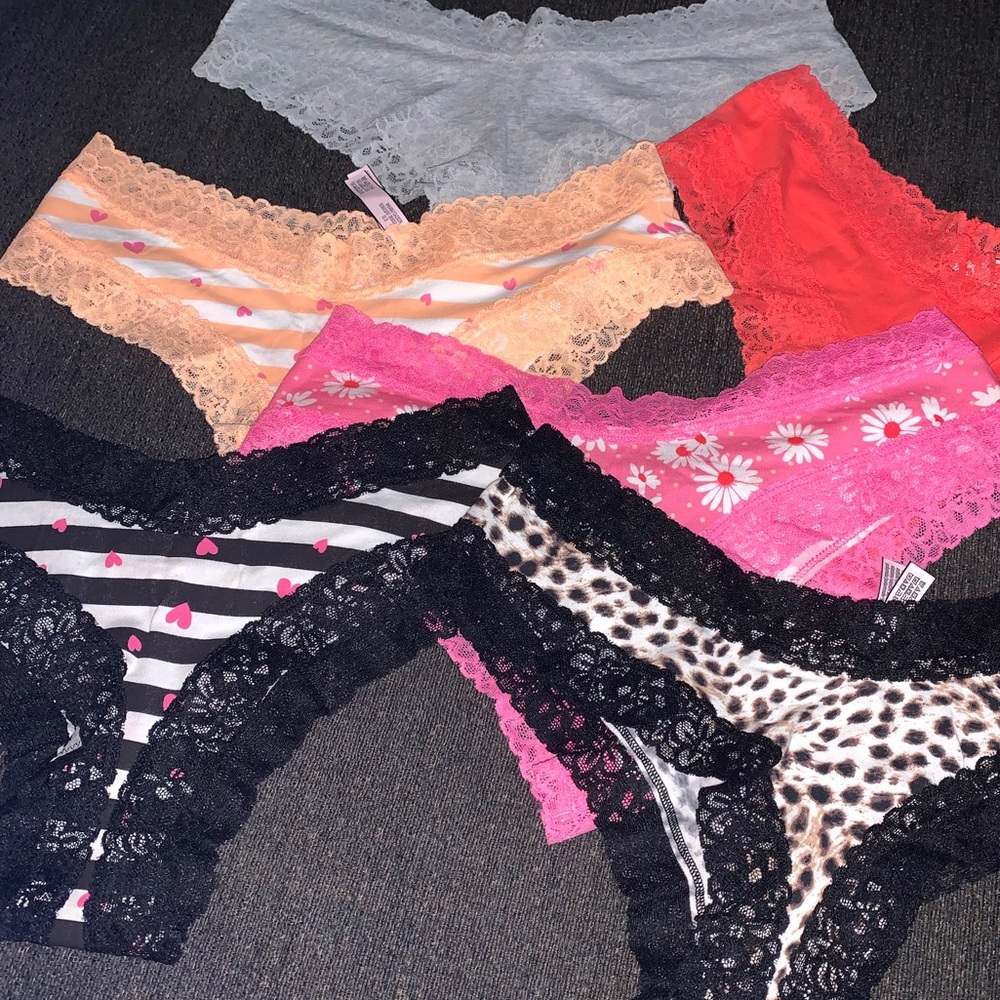 NWOT Victoria’s Secret Cheekie Underwear Size Large (6 Pairs)